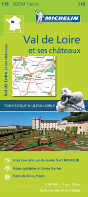 Map 0116 Chateaux Of The Loire By Map