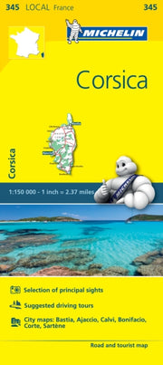 Map 1345 Corsica