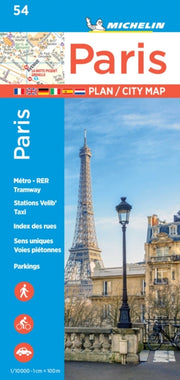 Paris City Plan 54