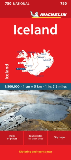 Iceland Michelin National Map 750