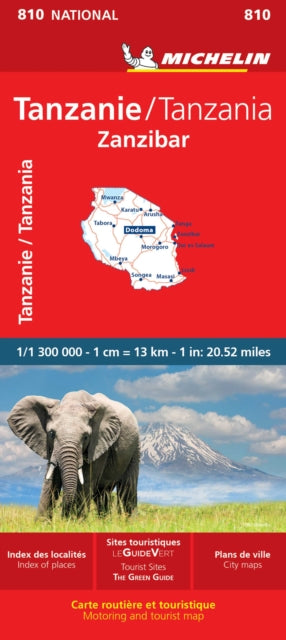 Map 0810 Tanzania