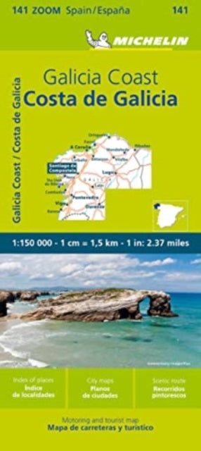 Costa De Galicia Zoom Map 141