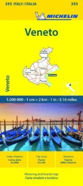 Veneto Michelin Local Map 355