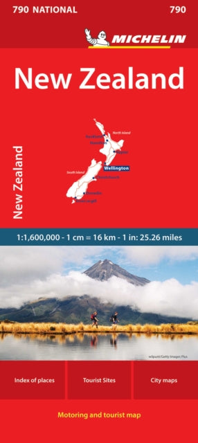 New Zealand Michelin National Map 790 By Michelin