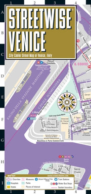 Streetwise Venice Map Laminated