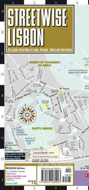 Streetwise Lisbon Map Laminated