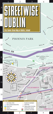Streetwise Dublin Map