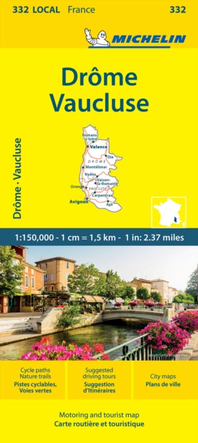 Drome Vaucluse Mich Local Map 332