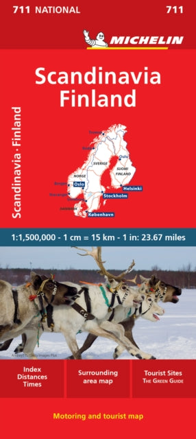 Scandinavia F Mich National Map 711