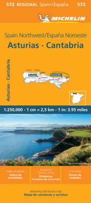 Asturias Cant Mich Regional Map 572