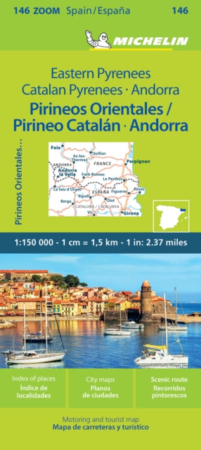 Pirineos Orientales Zoom Map 146