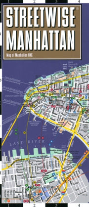 Streetwise Manhattan Map