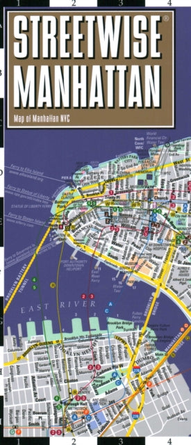 Streetwise Manhattan Map