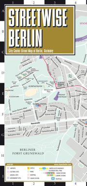 Streetwise Berlin Map Germany