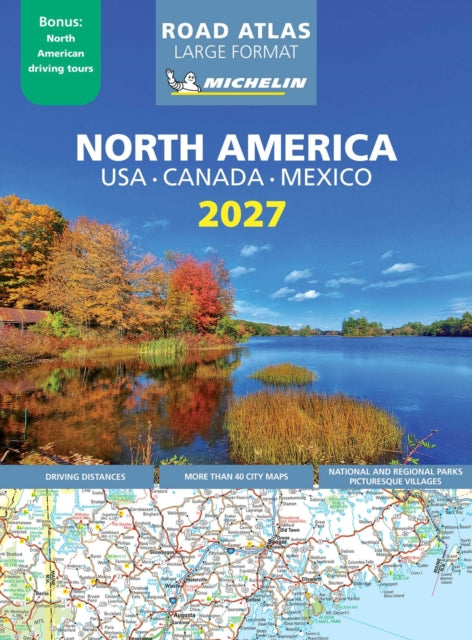 Usa Canada Mexico 2026 Atlas Large Forma By Michelin