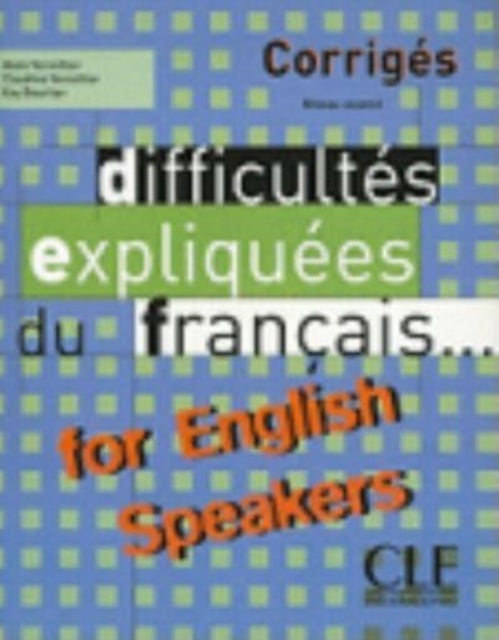 Difficultes Expliquees Du Francaisfor En