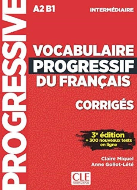 Vocabulaire Progressif Du Franais Niveau By Anne Goliot-l T