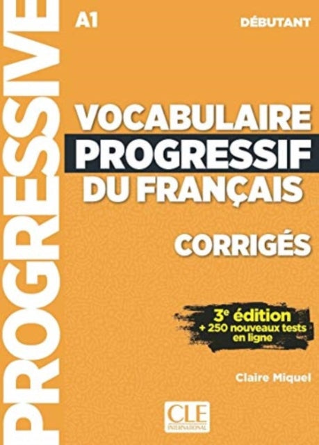 Vocabulaire Progressif Du Franais Niveau