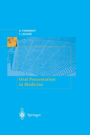 Oral Presentation In Medicine