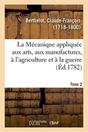 La M Canique Appliqu E Aux Arts, Aux Man