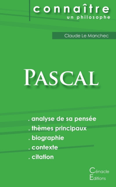 Comprendre Pascal (analyse Compl Te De S