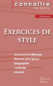 Fiche De Lecture Exercices De Style De R