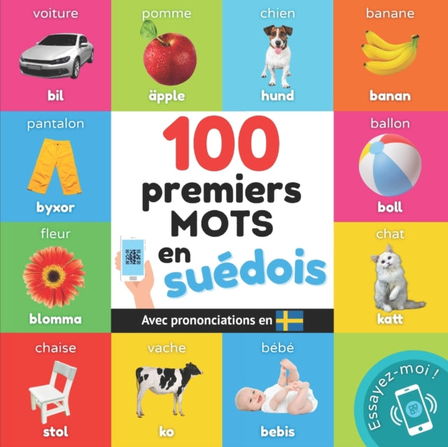 100 Premiers Mots En Su Dois: Imagier Bi