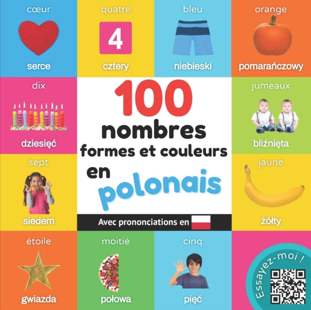 100 Nombres, Formes Et Couleurs En Polon