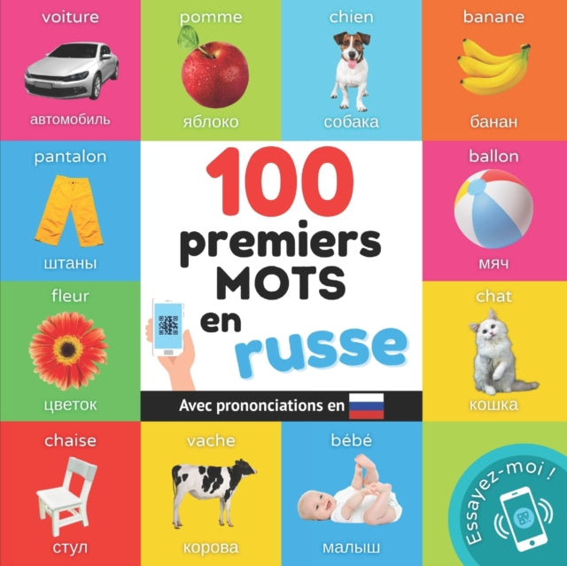 100 Premiers Mots En Russe: Imagier Bili