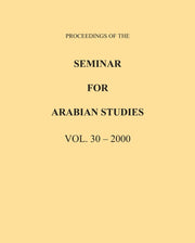 Proceedings Of The Seminar For Arab By Parr  Peter J.
