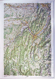 Chartreuse/vercors Relief Map