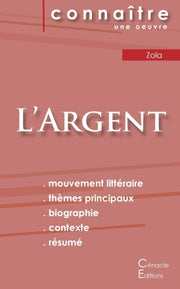 Fiche De Lecture L'argent De  Mile Zola By Zola,  Mile
