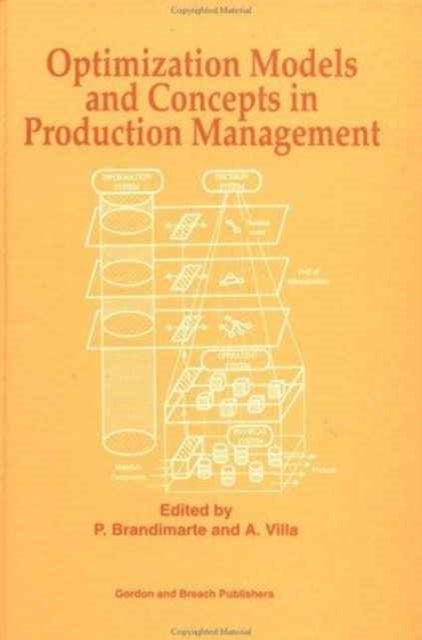 Optimization Models & Concepts In Produc