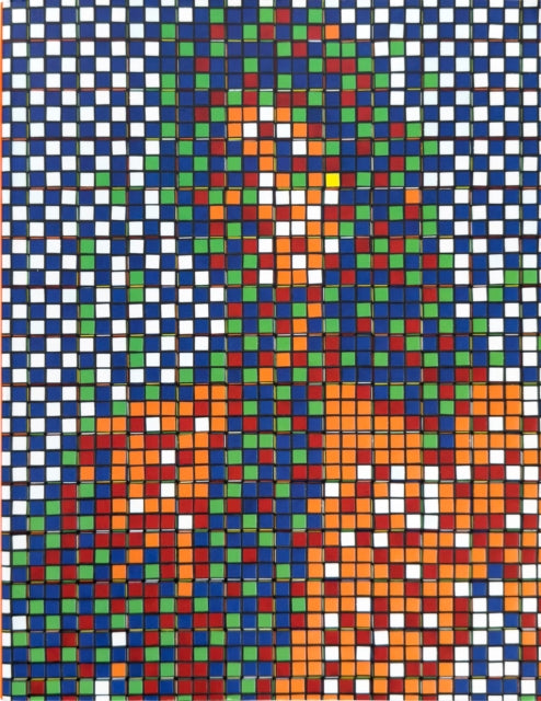Invader Rubikcubist