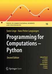 Programming For Computations - Python :