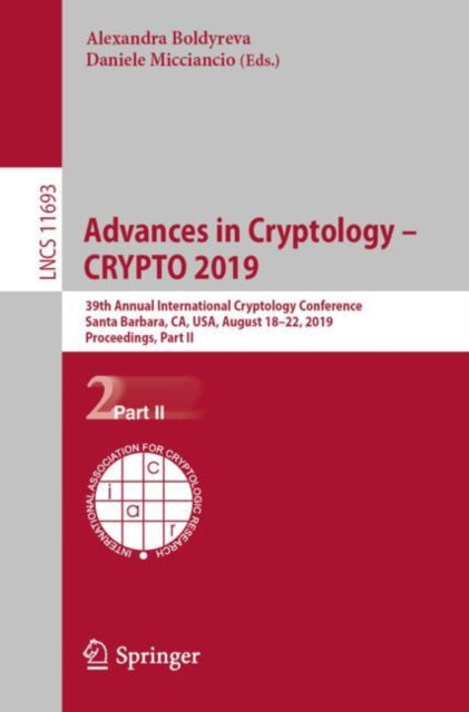 Advances In Cryptology - Crypto 2019 : 3