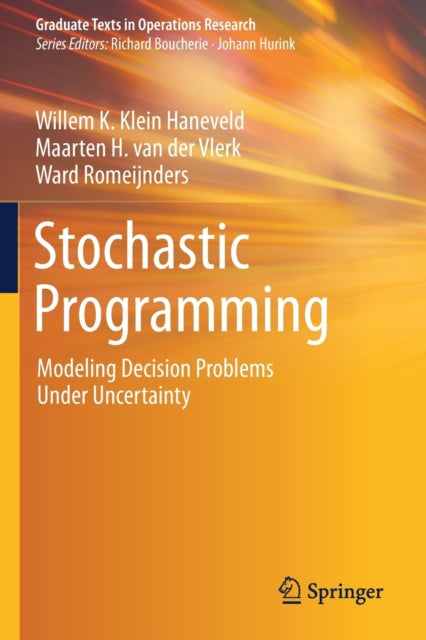 Stochastic Programming : Modeling Decisi