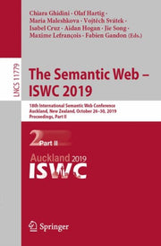 The Semantic Web - Iswc 2019 : 18th Inte