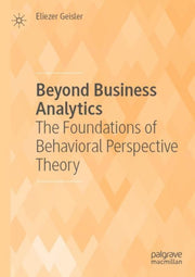 Beyond Business Analytics : The Foundati