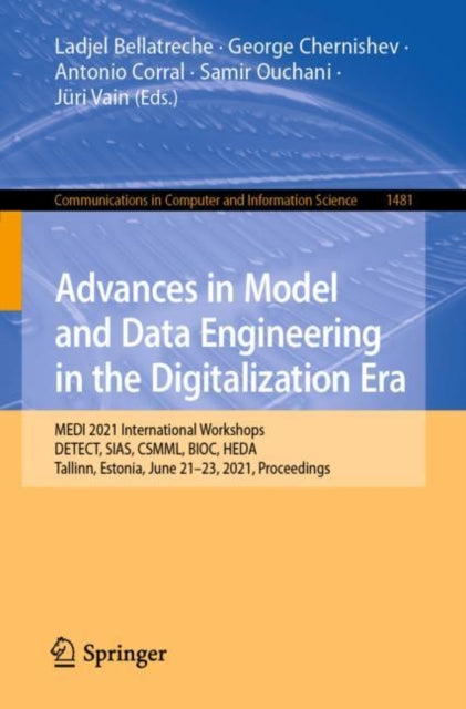 Advances In Model And Data Engineering I