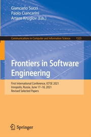 Frontiers In Software Engineering : Firs