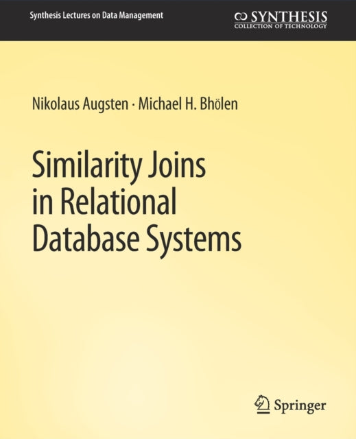 Similarity Joins In Relational Database
