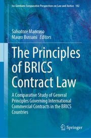 The Principles Of Brics Contract Law : A