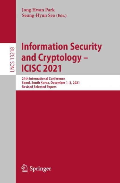 Information Security And Cryptology - Ic