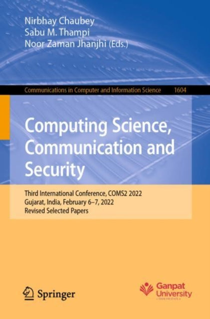 Computing Science, Communication And Sec