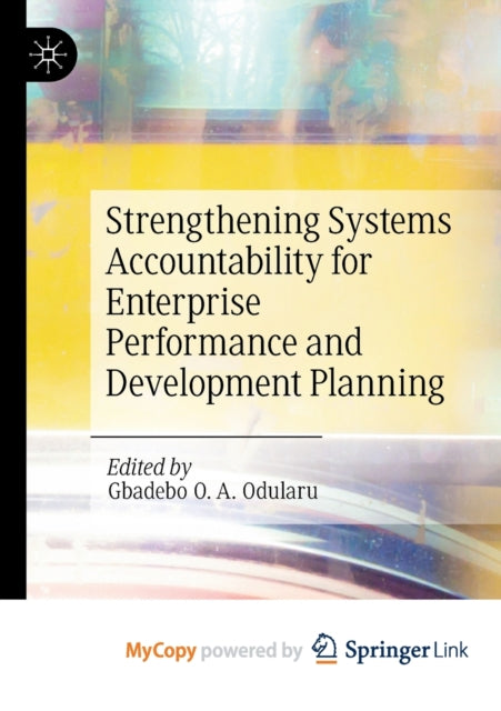 Strengthening Systems Accountability For