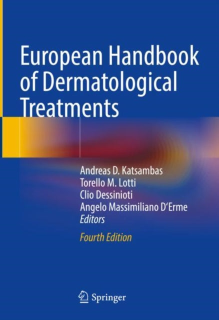 European Handbook Of Dermatological Trea By Katsambas, Andreas D