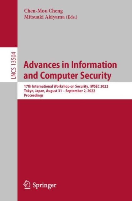 Advances In Information And Computer Sec