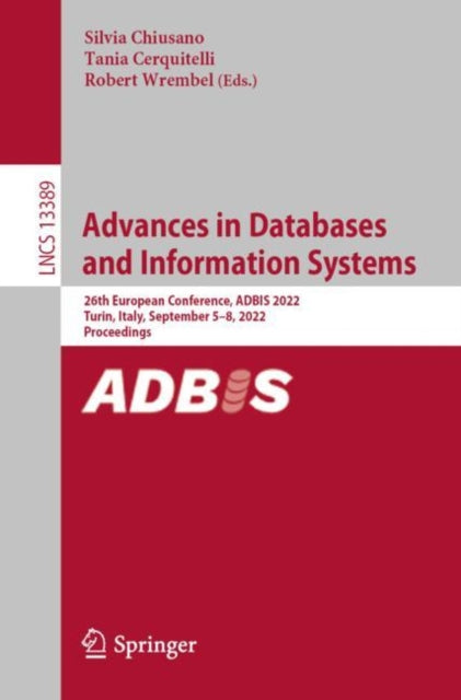 Advances In Databases And Information Sy