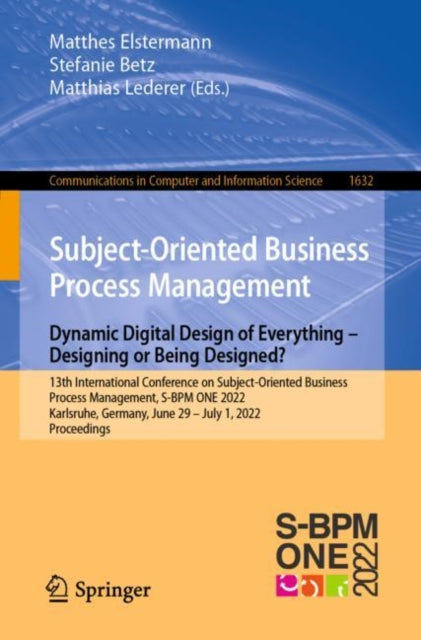 Subject-oriented Business Process Manage